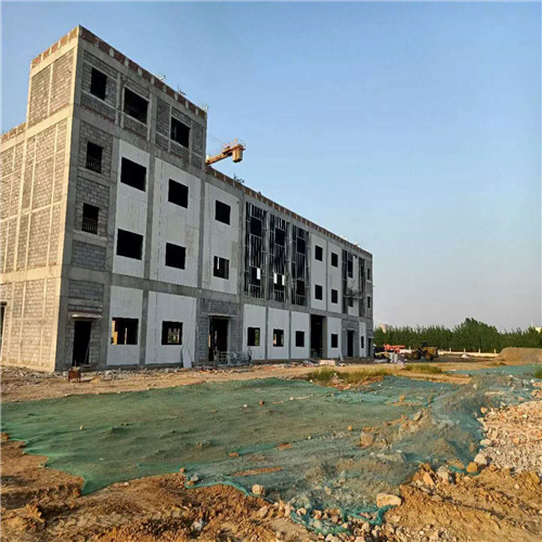 華北製藥股份有限公司国产探花视频网站牆加工現場